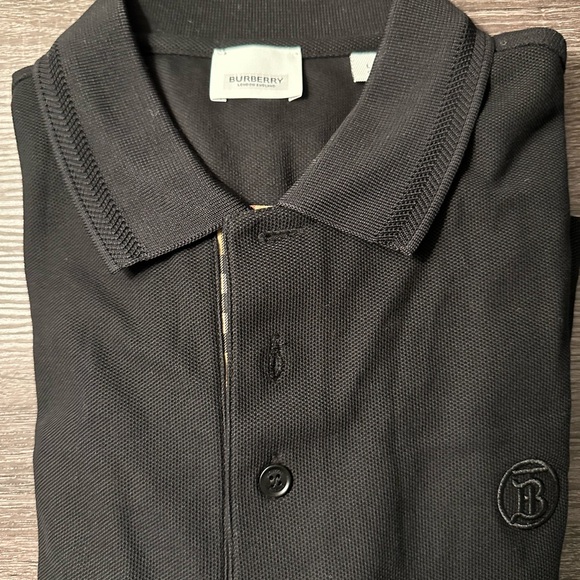 Burberry Eddie Piqué Polo Shirt - Picture 2 of 3